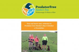 Predator Free Hawke's Bay October Newsletter